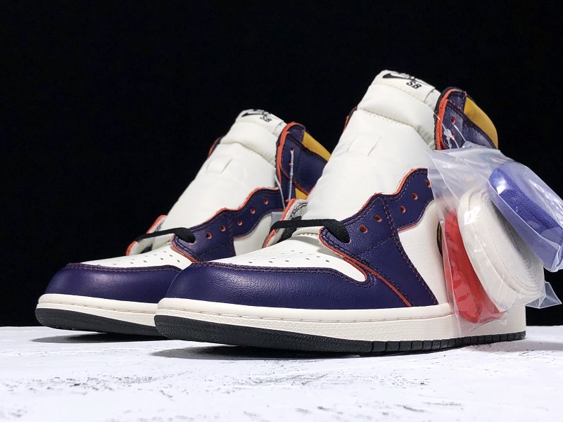 AJ1x Nike Court Purple LA To Chicago